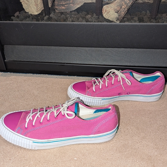 PF Flyer women's Center Lo sneakers, size 10.5, pink - Picture 3 of 8